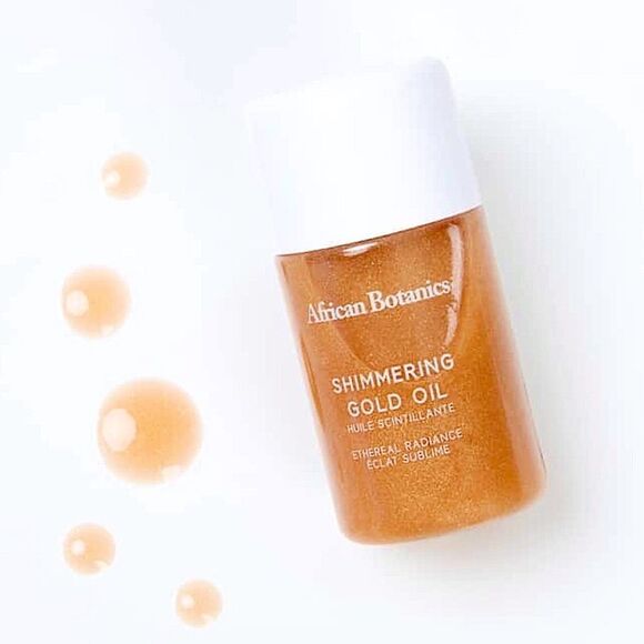African Botanics Shimmering Gold Oil - Picture 1 of 12